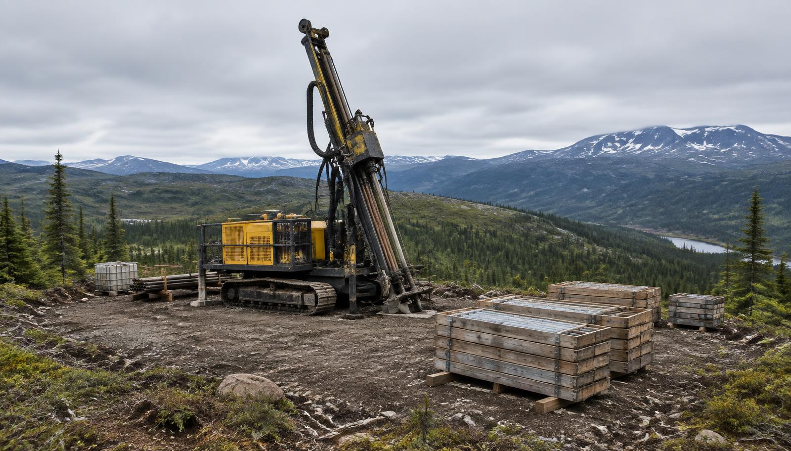 Evergold Drills 7.7 Grams of Gold a Tonne at Its Golden Lion Project